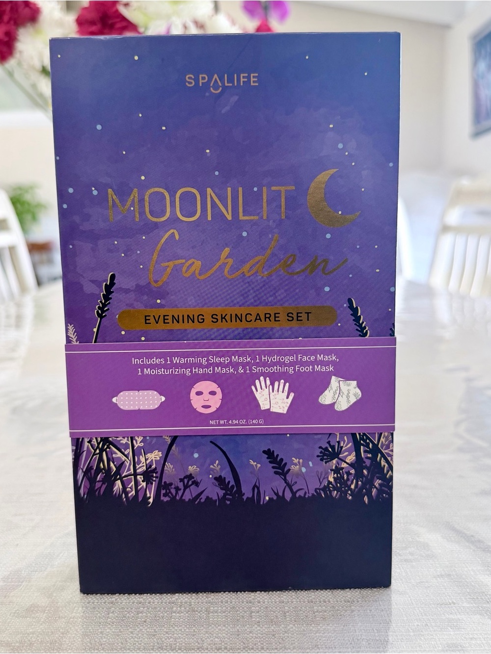 SpaLife moonlit garden evening skincare set - NWT